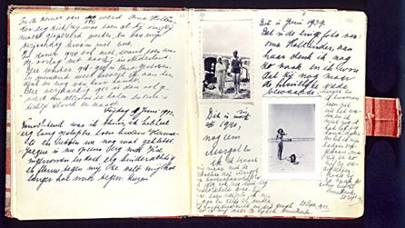 Diary of Anne Frank. Photo: http://www.bbc.co.uk/annefrank/timeline.shtml