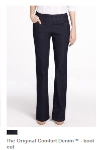 Jeans I would actually wear from Reitmans - let's see if they fit! Photo: reitmans.com