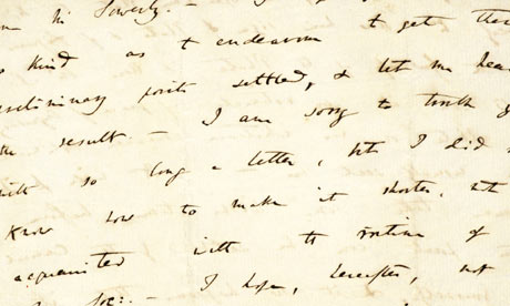 A Letter from Charles Darwin (Photo: The Guardian)