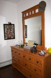 Dresser # 1. Beside it is my pin collection!