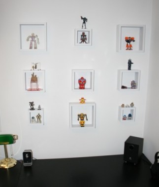 Robot display in our new office