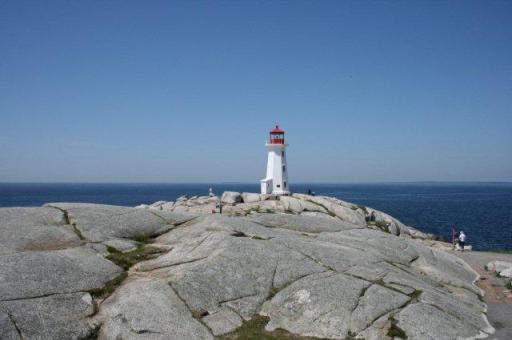 Typical pic of Peggy's Cove lighthouse