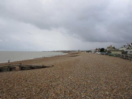Beach at Pevensey, south coast