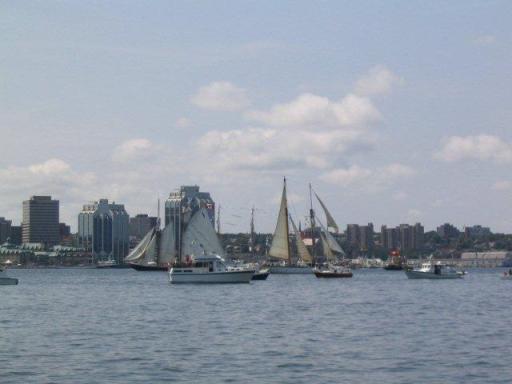 Tall Ships in the Halifax Harbour