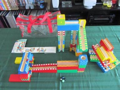 Hours of fun with the marble run