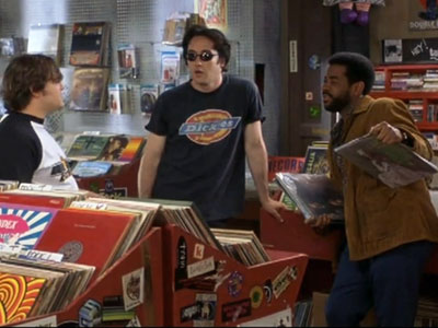 The record store in the movie High Fidelity