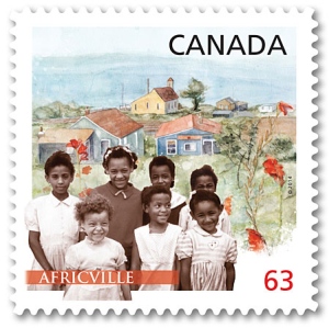 New stamp commemorating Africville (Photo: cbc.ca)