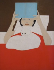 Woman Reading by Will Barnet