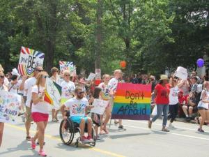Parade Marshall Scott Jones was made paraplegic in a homophobic attack. This is his response.