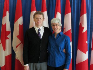 New Canadian on the left!