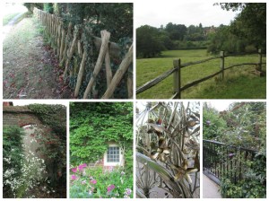 Scenic elements: fences, doors, windows, gates