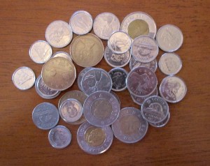 Note the lack of pennies