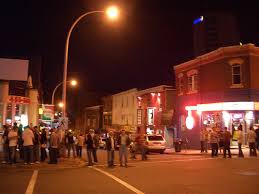 Halifax's infamous Pizza Corner, where you go for munchies after a night out drinking (Photo: http://ugonnaeatthat.com/2007/10/17/halifax-the-east-coast-donair/)