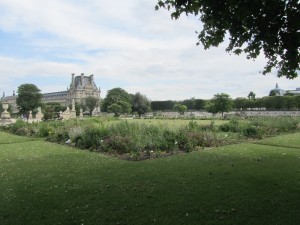 Tuileries Gardens and classical sculpture