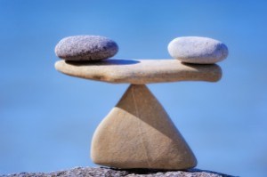Can I get the ins and outs to balance? Photo: smartfulcoaching.com