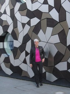 Outside the O2 Arena