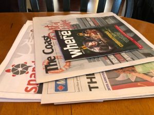 Free local newspapers