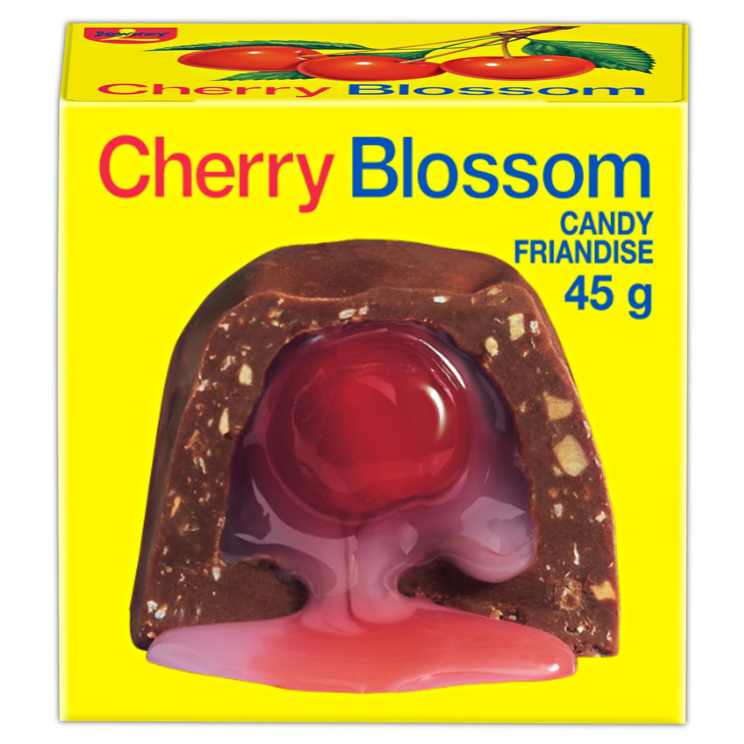 Single serving Cherry Blossom candy in box